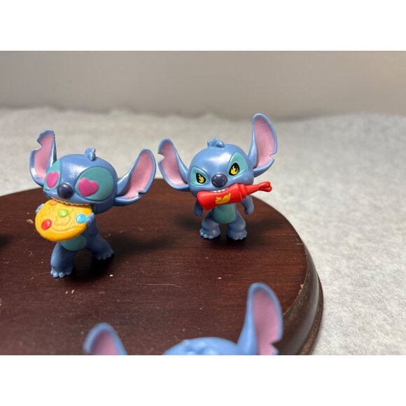 Just Play Disney Stitch Feed Me Series 3 Collectible Figures Set of 5 - Picture 4 of 8